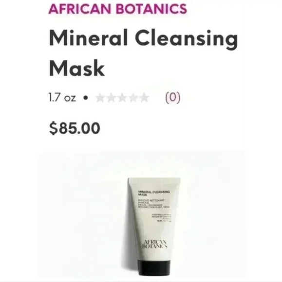 African Botanicals Purifying Cool Clay Mineral Cleansing Mask - Picture 6 of 9